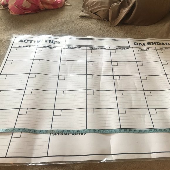 Office Laminated Jumbo Wall Calendar 223 Poshmark